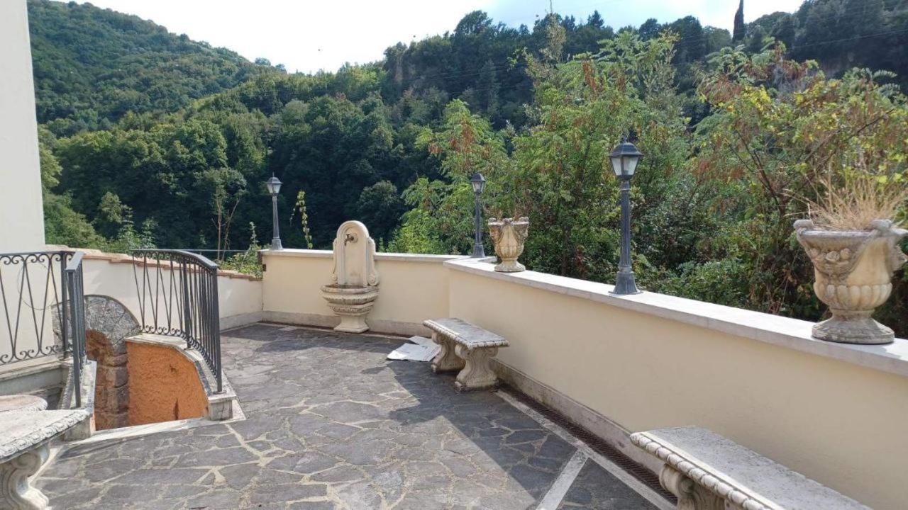 Villino Chelidonia Subiaco Bed and Breakfast Buitenkant foto